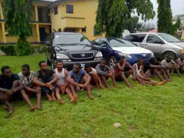 Notorious Cultist Who Rapes Women To Stupor Paraded By Police In Imo (Photos)